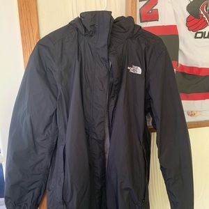 North Face raincoat